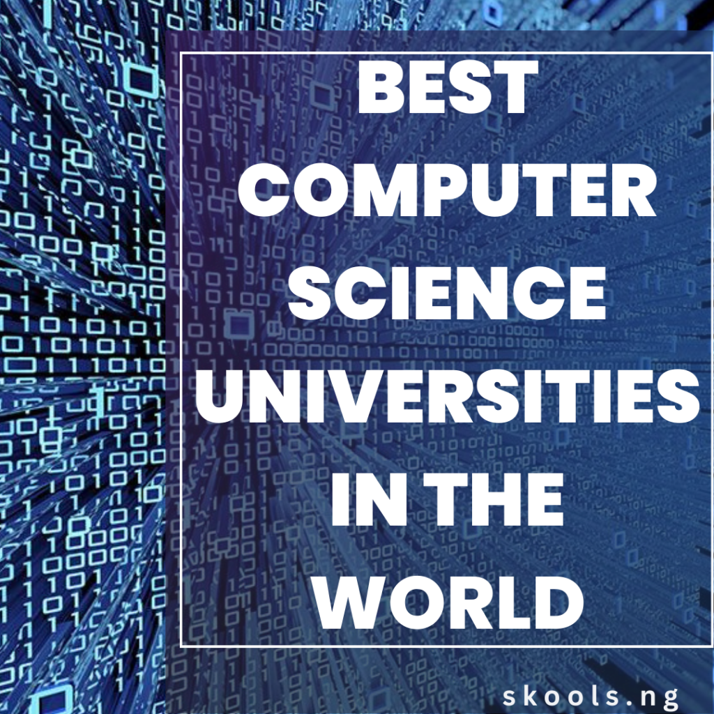 best computer science Universities